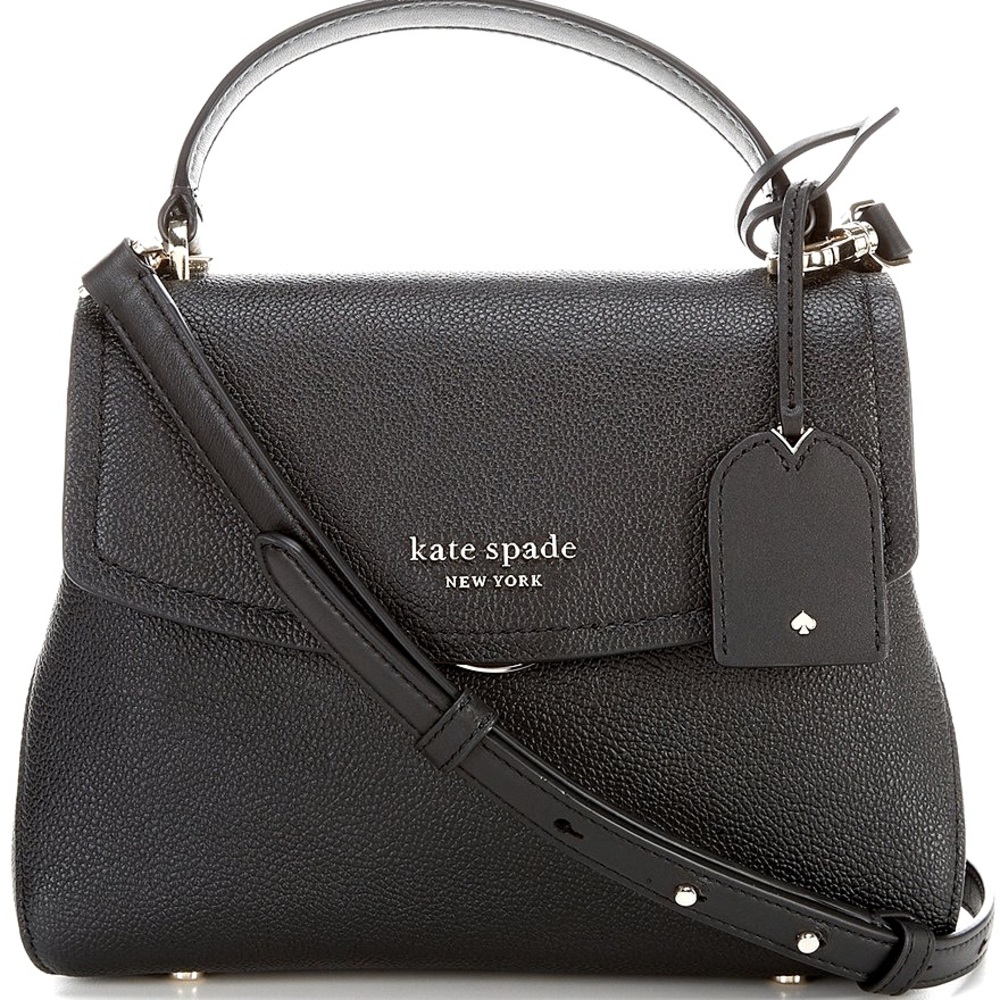 Thompson Pebbled Leather Small Top Handle Crossbody Bag